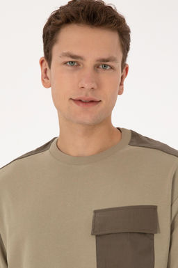 Erkek A__k Haki Sweatshirt - U.s. polo assn фото 2