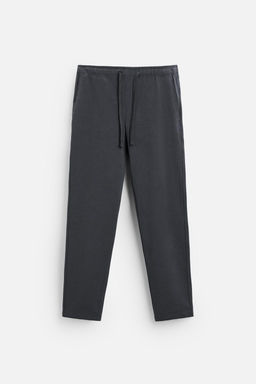 COMFORT FIT JOGGER WAIST TROUSERS - Zara фото 41