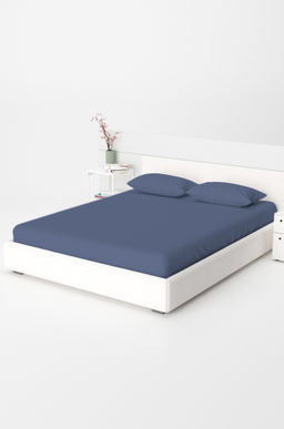 Простыня на резинке из поплина 180X200X30 Happy Fox Home  фото 6