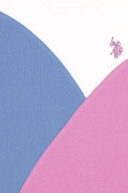 U. S. Polo Assn / Фиолетовая футболка с круглым вырезом для девочек - U.s. polo assn фото 9