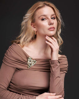 Брошь из нержавеющей стали