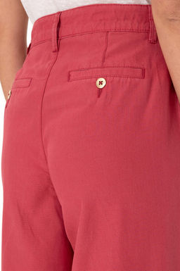 Kad_n Vi_ne Kanvas Loose Fit Pantolon
