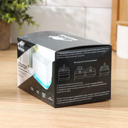 Дозатор для моющего средства с подставкой для губки Raccoon, губка в комплекте, белый