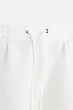 100% LINEN BERMUDA SHORTS - Zara фото 8