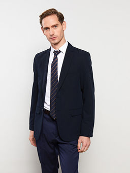 Standart Kal?p Erkek Blazer Ceket