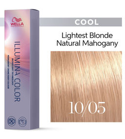 Illumina Color 10/05 Яркий блонд натуральный махагоновый, Wella Professionals