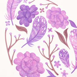 Переводная тату цветная Яйцо с фиолетовыми узорами, временная татуировка, 10?10 см - Арт узор фото 3