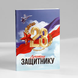 Подарочный набор: ежедневник А6, блок с липким слоем, ручка 23 февраля: Лучшему защитнику - Artfox фото 2