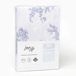 КПБ LoveLife 1.5 сп Вьюнок 147*210,150*215,70*70 -1 шт,100% хлопок,бязь 120 г/м2  фото 5