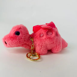 Мягкая игрушка брелок Динозаврик пушистый в ассортименте - Storyland фото 4