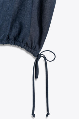 ZW COLLECTION LINEN TOP WITH TIES - Zara фото 14