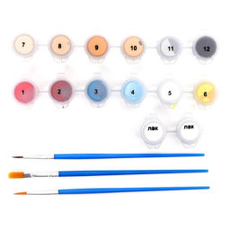 Картина по номерам на холсте с подрамником Воин, 30 40 см, в пленке - Школа талантов фото 2