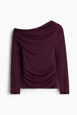 Top de un hombro en malla - H&m фото 2
