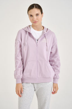 Толстовка на молнии Фиолетовый