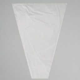 Цена за 50 шт. Пакет для цветов конус "Алиса", прозрачный, 45 х 60 см