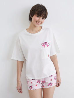 Toy Story Bask?l? Kad?n ?ort Pijama Alt?