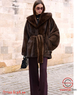 Шуба женская из искусственного меха