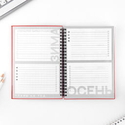 Интерактивный планер А5, 92 л. Твердая обложка Люби себя - Artfox фото 8