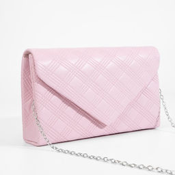 Сумка-клатч на клапане, цвет розовый - Simaland фото 3