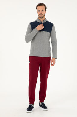 U. S. Polo Assn / Мужские бордовые спортивные штаны - U.s. polo assn фото 3