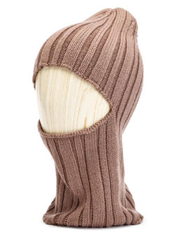 Шапка жен. шерсть+акр LB-N88046 cacao