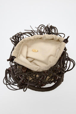 BEADED BUCKET BAG - Zara фото 5