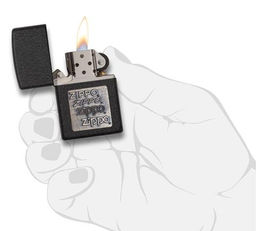 Зажигалка ZIPPO Логотип в золоте | Gold Zippo Logo 362