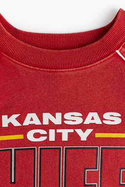 Sudadera oversize con estampado - H&m фото 7