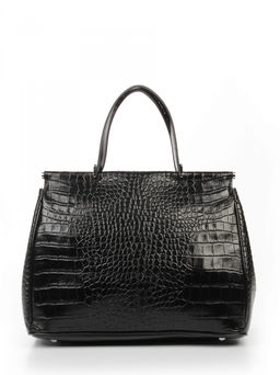 LACCOMA сумка Y1446-2-черный натуральная кожа полиэстер