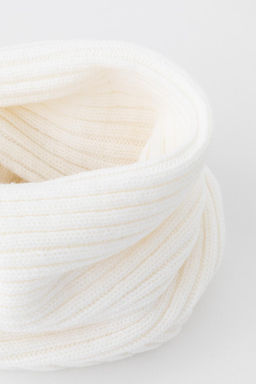 Crockid _ КВ 15009/24ш/белый шарф-снуд дет