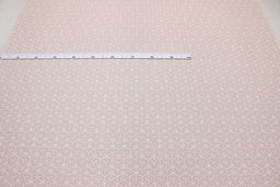 Рогожка Сингония цв.бл.пыльная роза/бл.желтый, (комп), ш.1.5м, хлопок-100%, 170гр/м.кв - Купава фото 3