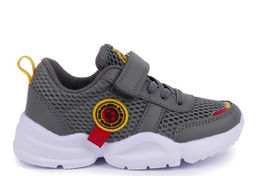 AL 4107 Полуботинки типа кроссовые детские, серый