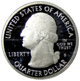 1/4 доллара (25 центов) 2012 года S США Национальные парки № 15  Денали