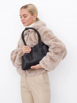 Сумка 6006L coffee Polina&Eiterou