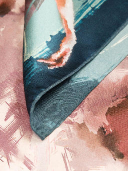 Платок жен. шелк 86х86 SS03-8233-14 - Labbra фото 4