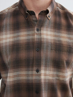 Regular Fit Ekose Erkek G?mlek