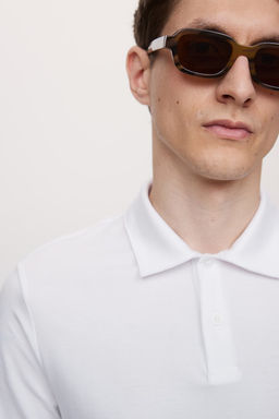 Polo de lyocell Slim Fit - H&m фото 3