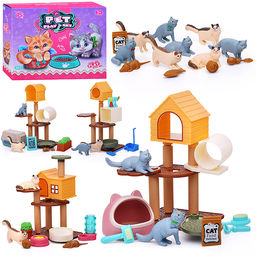 Игра питомец "Кошечка Бусинка" в коробке