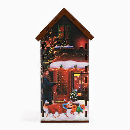 Подарочный набор новогодний Тепло внутри, сказочно снаружи: чайный домик, кружка, 20.5?20.5?10 см - Сима-ленд фото 5