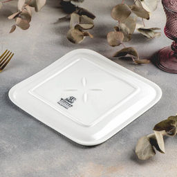 Блюдо Wilmax Teona, d=20 см, фарфор, белое