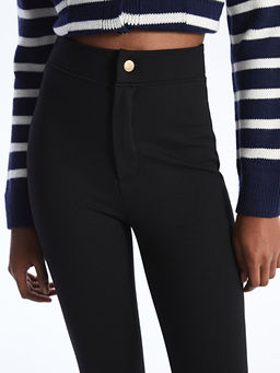 Beli Lastikli Kad?n Tayt Pantolon