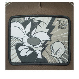 Бейсболка CAPSLAB арт. CL/LOO2/1/TVG2 Looney Tunes Tweety Pie vs Sylvester (коричневый)  фото 4