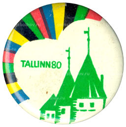 Значок Таллин-80