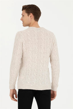 Мужской свитер из каменного меланжа - U.s. polo assn фото 12