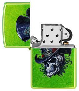 Зажигалка ZIPPO Скелет в стиле стимпанк | Steampunk Skeleton 46709  фото 4