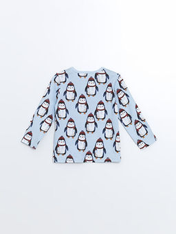 Bisiklet Yaka Erkek ?ocuk Pijama ?st - Waikiki фото 3