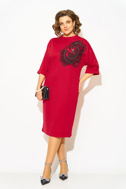 Платье Liliana 1464 алый