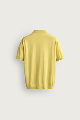 POLO PUNTO REGULAR FIT / Amarillo - Zara фото 9