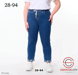 Джинсы на резинке женские