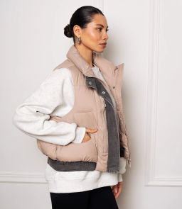 Жилет #КТ613 (2), бежевый - Dommod фото 2